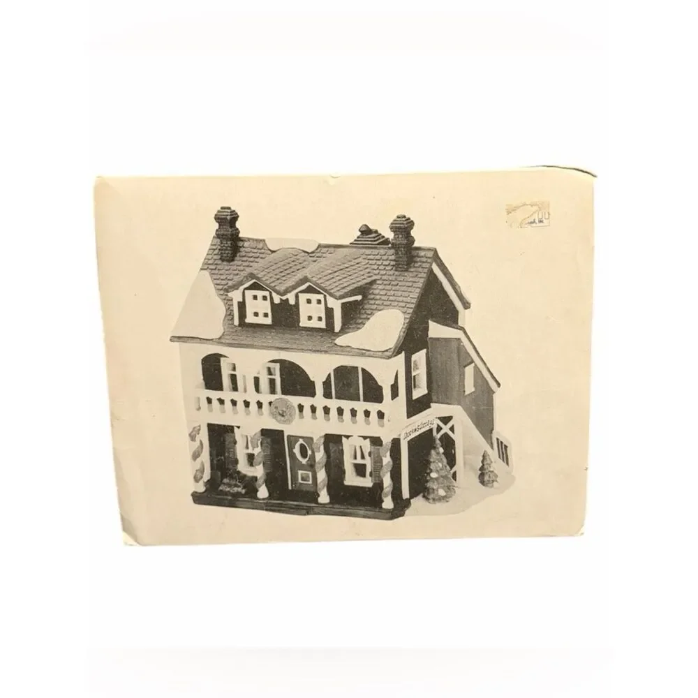 Dept 56 Captain's Cottage New England Village Series 5947-1 Retired 1990 EUC Box